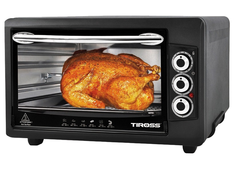 Lò Nướng Tiross TS9603 - 50L (Đen) - Hàng chính hãng